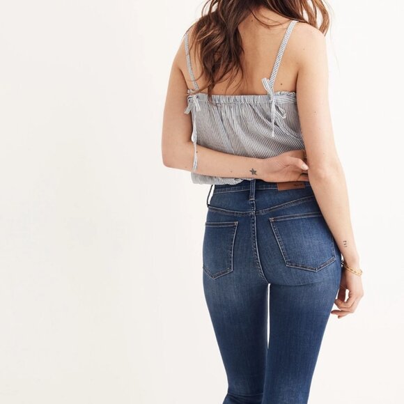 Madewell Curvy Cali Demi-Boot Jeans, Size 29/8, Medium Wash - Picture 3 of 16